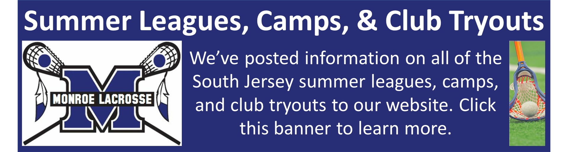 Summer Lax Info!