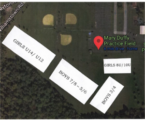 2021 Duffy Field layout